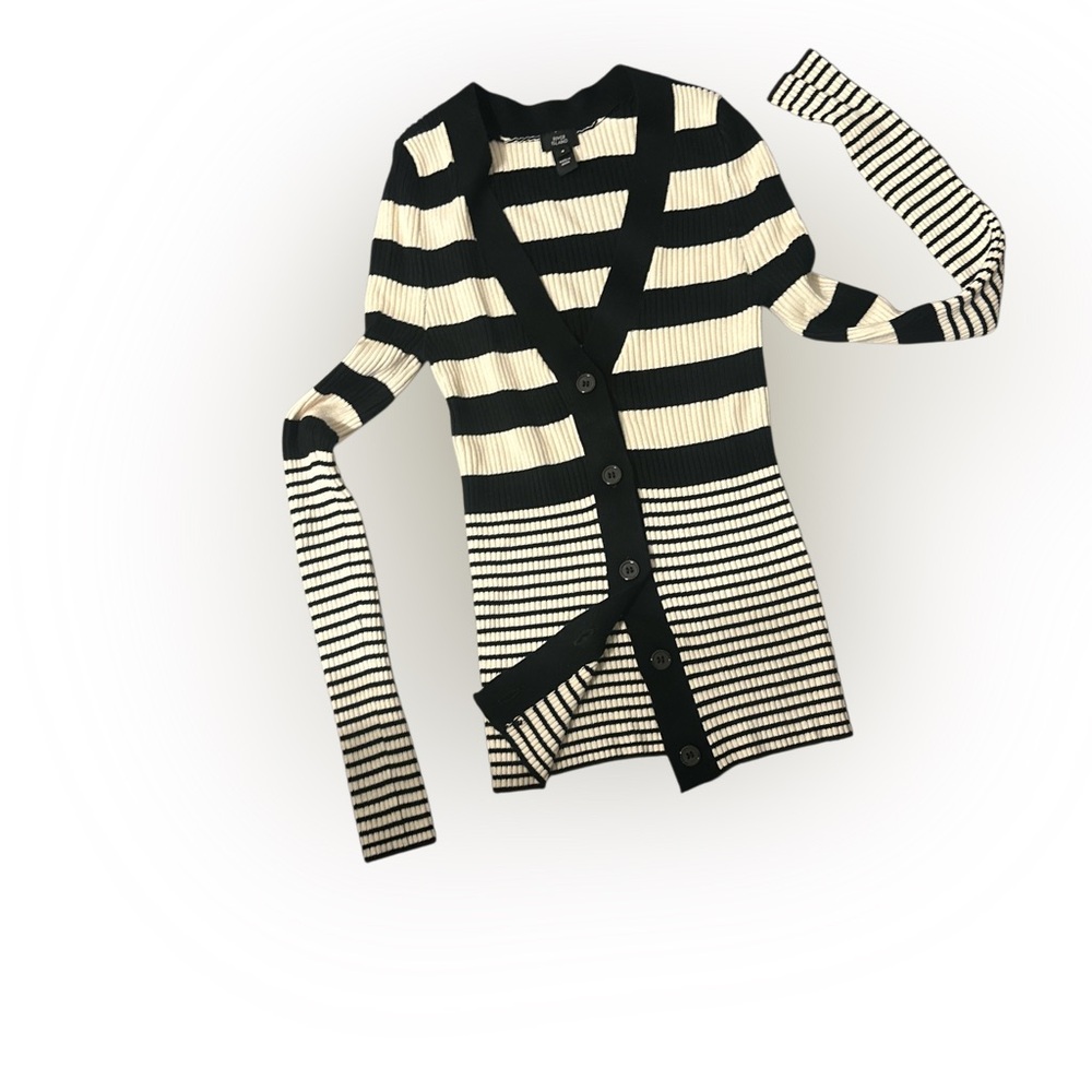 Asos black striped cardigan - Picture 5 of 6